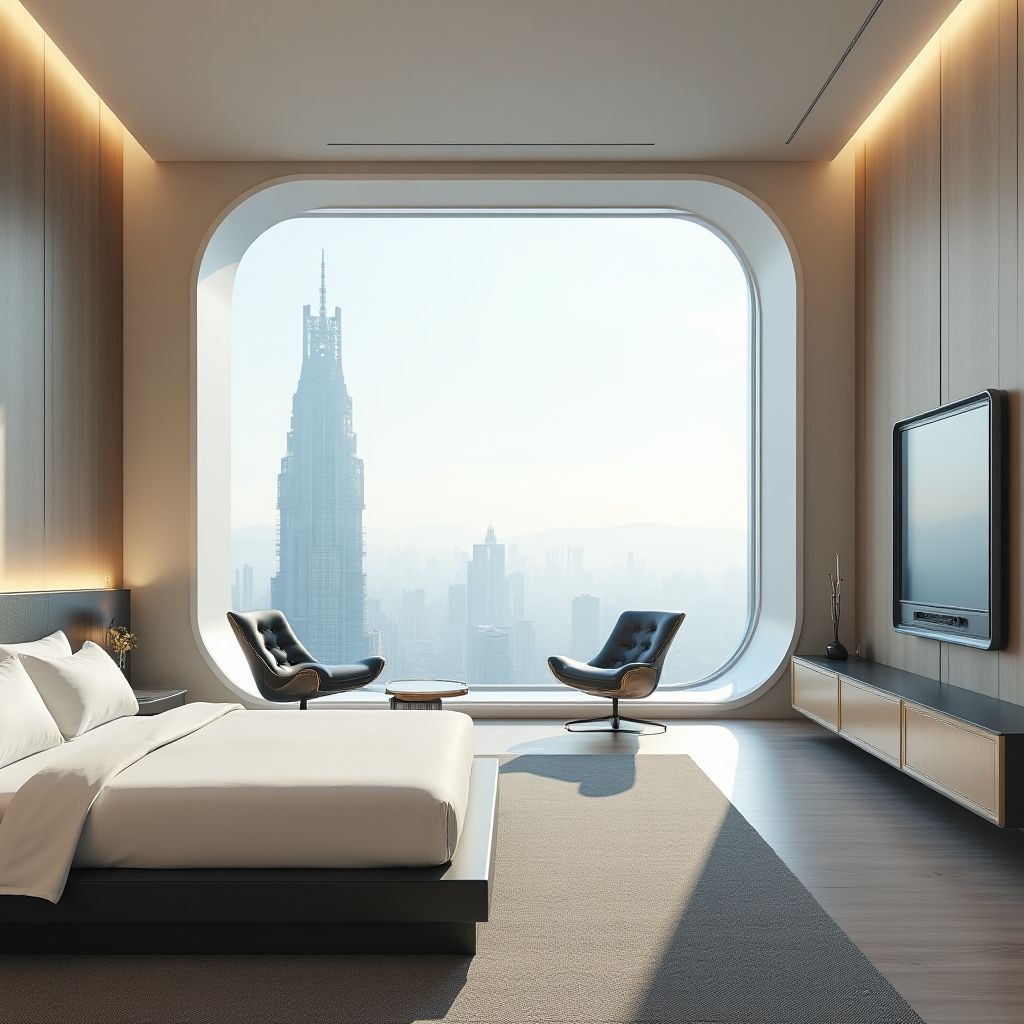 Vue intérieure d'une suite Céleste