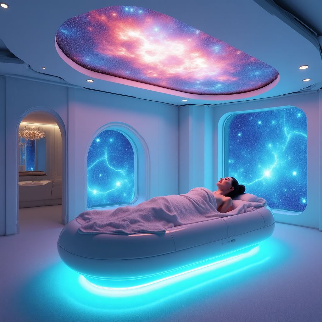 Spa futuriste et serein