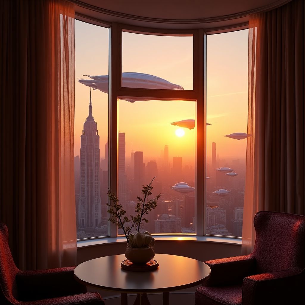Vue depuis la suite